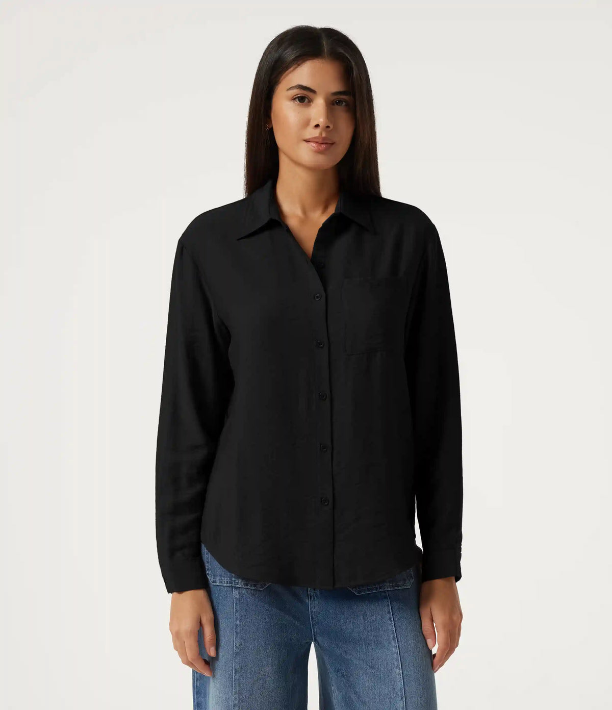 Long Sleeve Work Shirt with Pocket