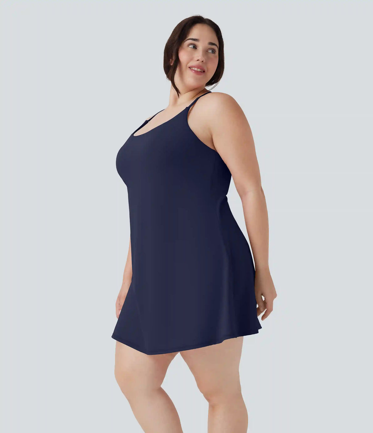 SoftlyZero™ Plush Active Plus Size Dress-Longer Length-Easy Peezy Edition