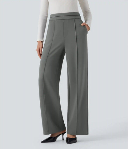Halara Flex™ High Waisted Straight Leg Work Pants with Pockets