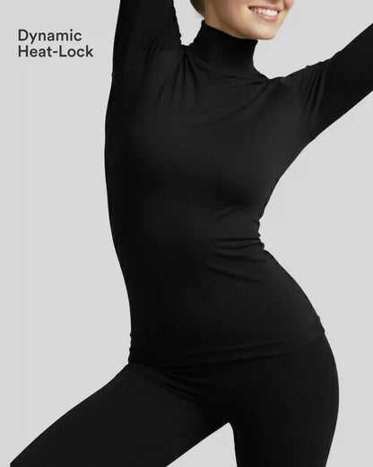 Halara HeatCore Turtleneck Long Sleeve Thumb Hole Casual Warming Top