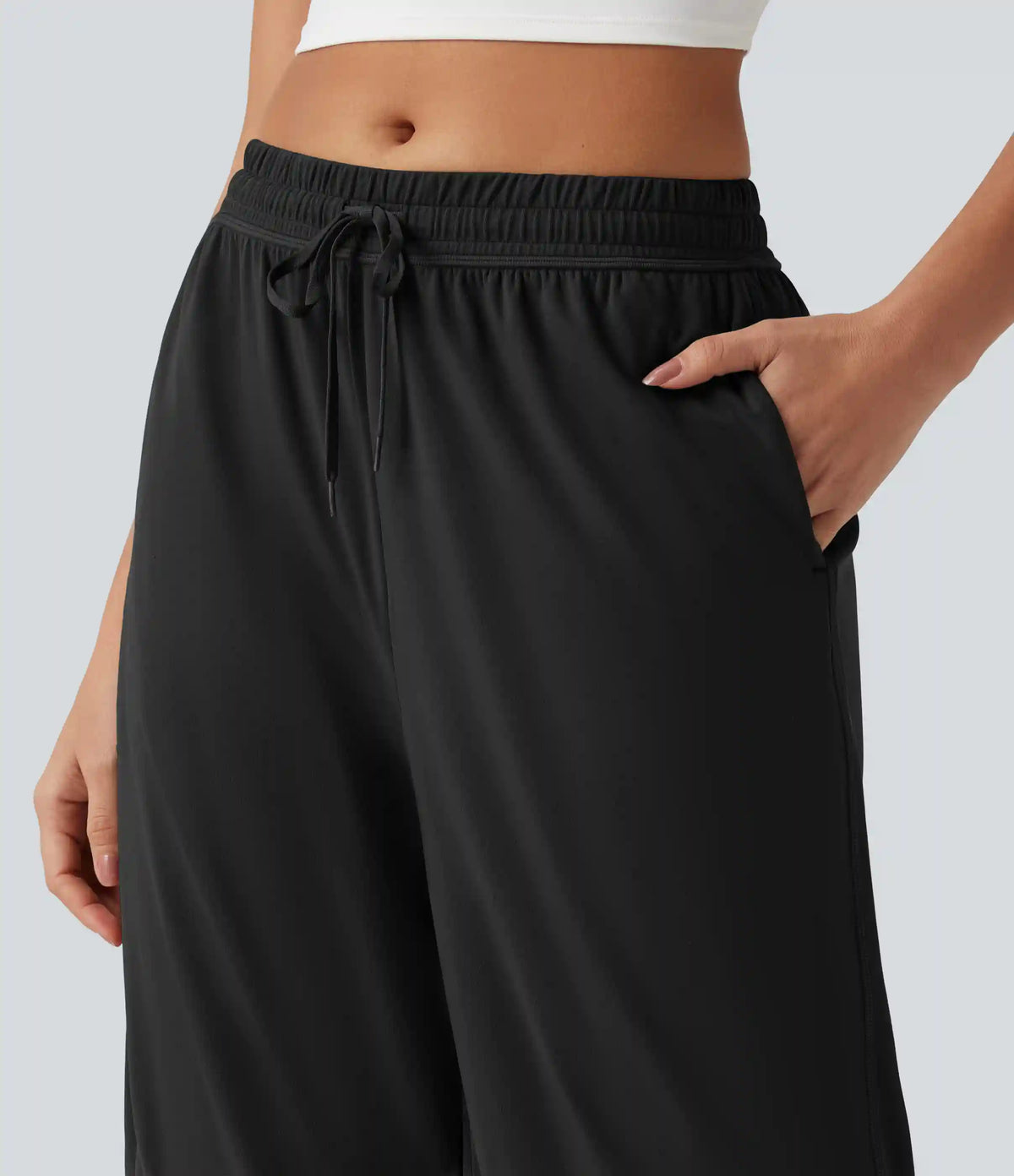 SoftlyZero™Low Rise Drawstring Dance Balloon Shorts with Pockets
