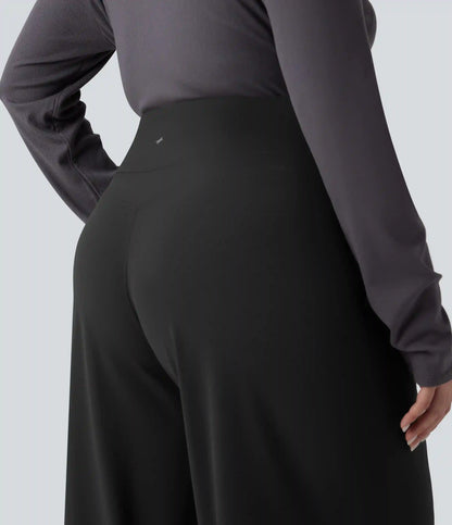 Halara UltraSculpt™ High Waisted Tummy Control Straight Leg Yoga Plus Size Pants with Pockets
