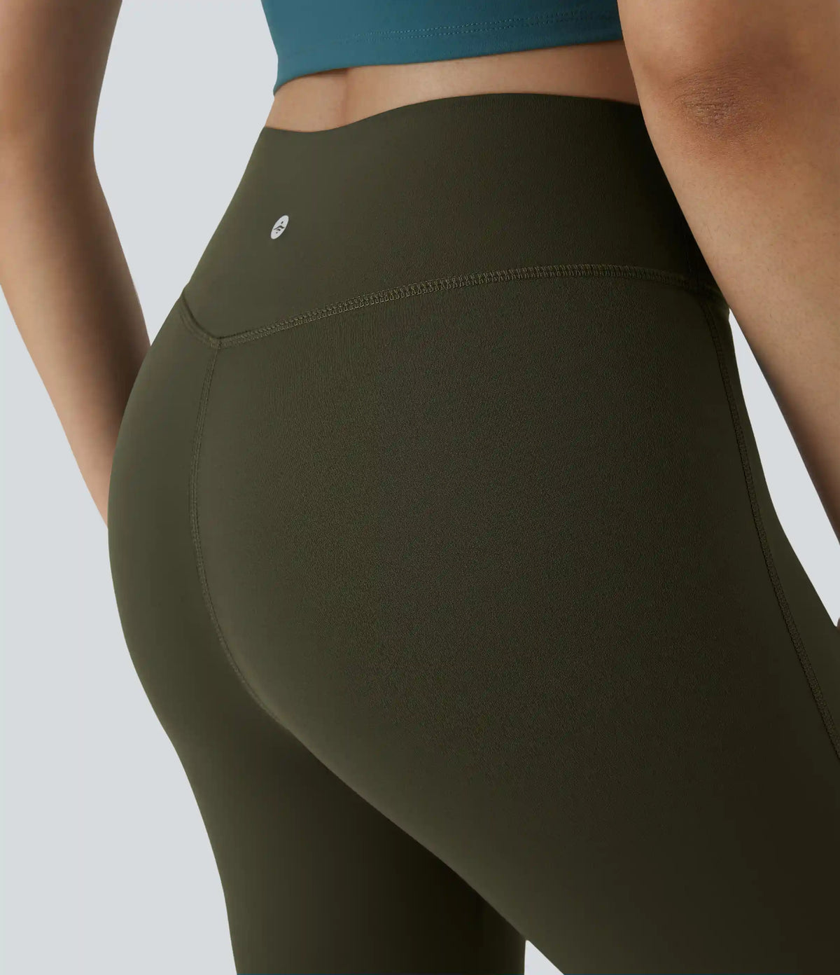 DayStretch High Waisted Crossover Flare Yoga Leggings