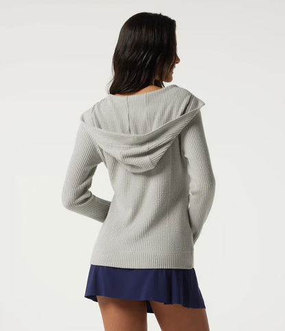 Hooded Long Sleeve Casual Jacket with Pockets