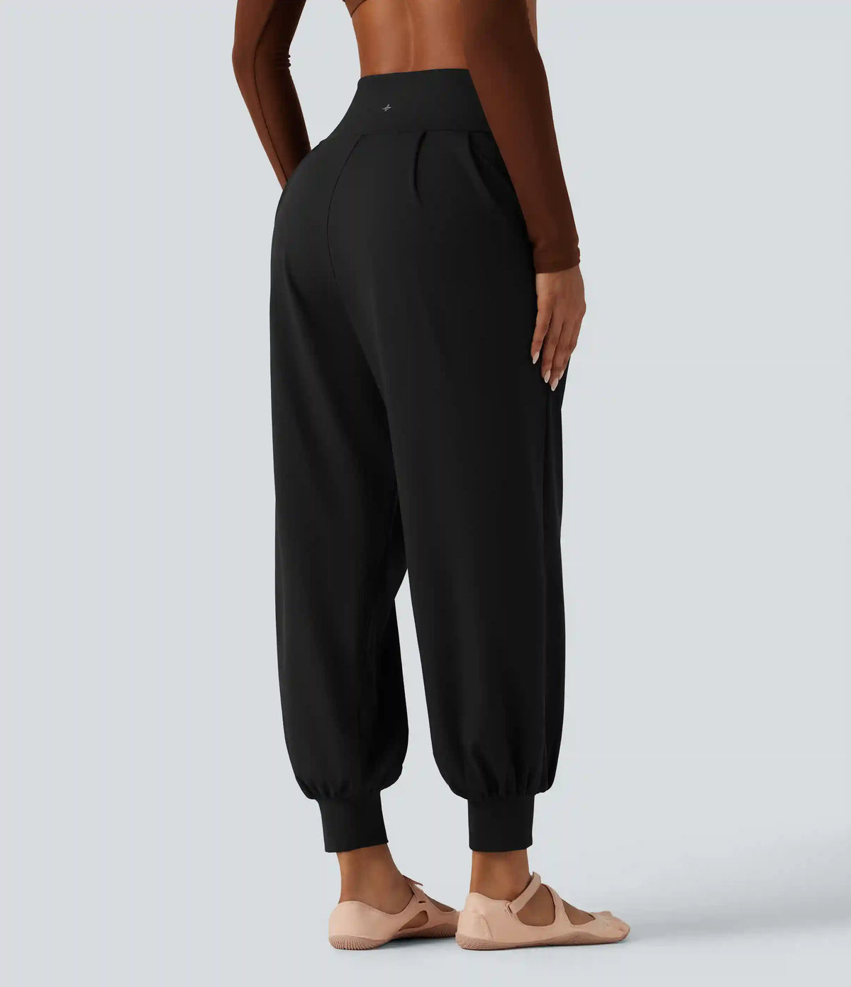 High Waisted Tummy Control Yoga Jogger with Pockets