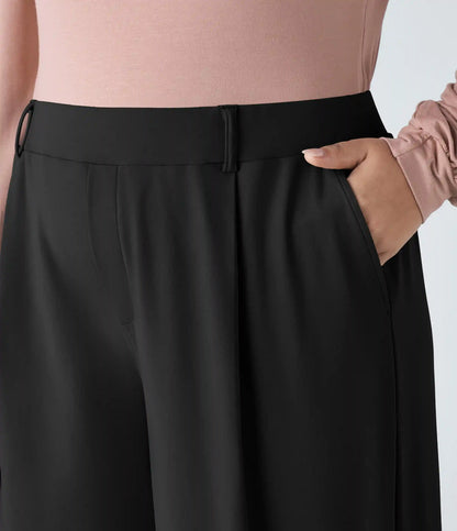 Halara Flex™ DayStretch High Waisted Pocket Straight Leg Work Plus Size Pants