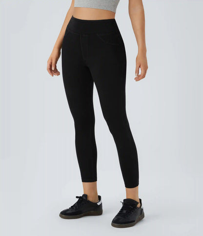 Halara Flex™ High Waisted Pocket Denim Casual Leggings