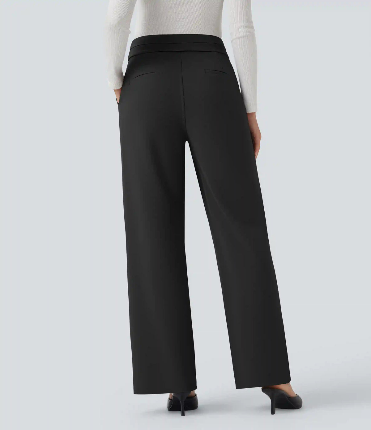 Halara Flex™ High Waisted Straight Leg Work Pants with Pockets