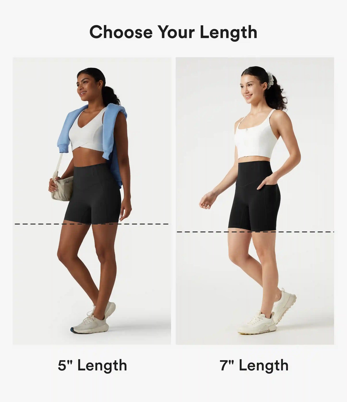Halara UltraSculpt™ High Waisted Anti-Roll Tummy Control Shaping Workout Biker Shorts 7'' with Pockets