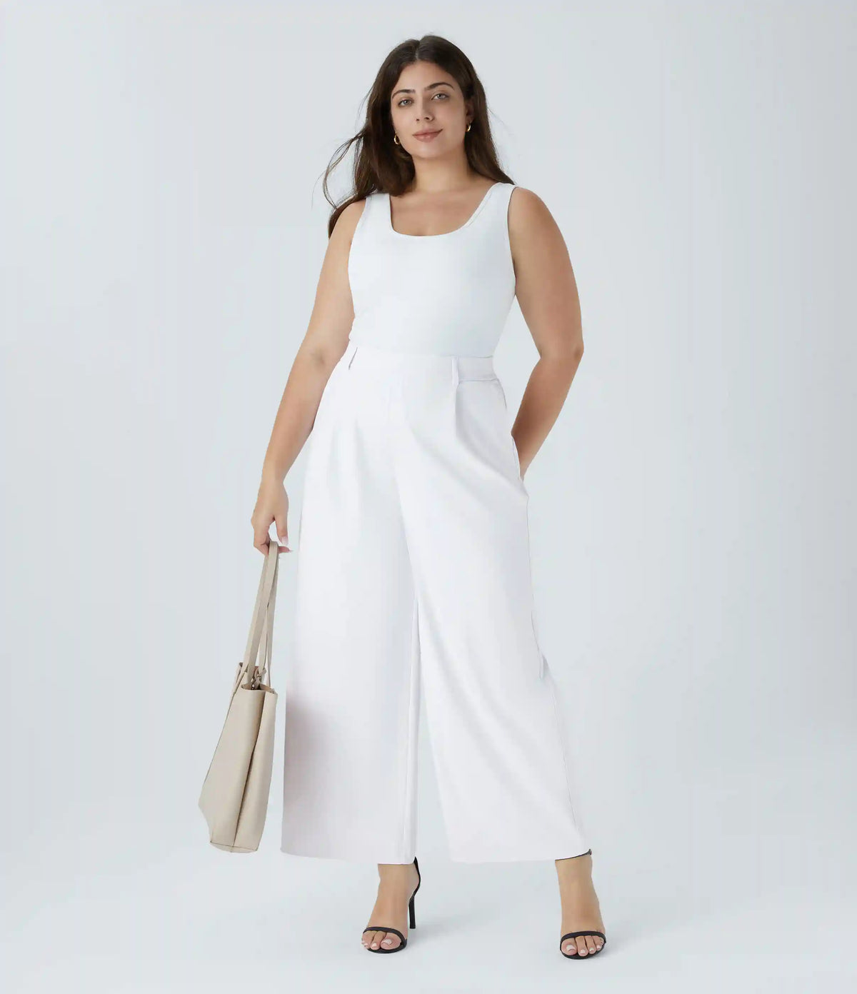 Halara Flex™ DayStretch High Waisted Pocket Straight Leg Work Plus Size Pants