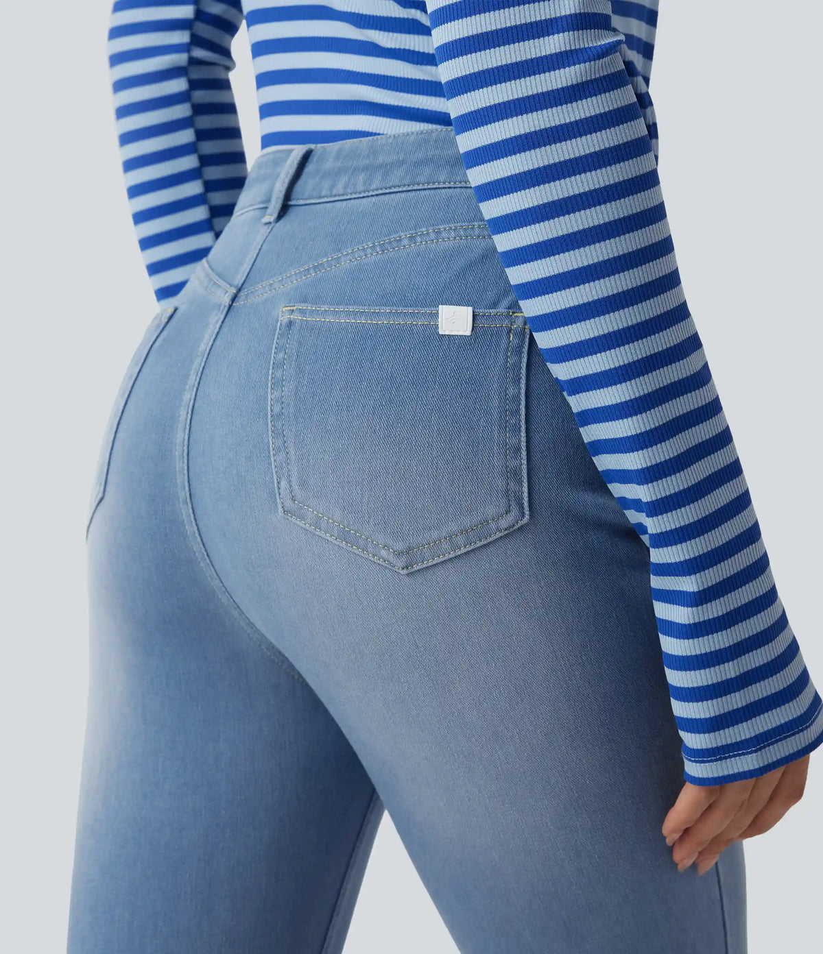 Halara Flex™ High Waisted Casual Skinny Jeans with Pockets