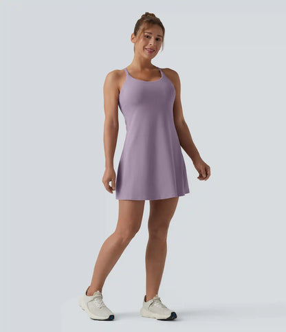 Softlyzero™ Plush Backless Active Dress-Easy Peezy Edition DD-F