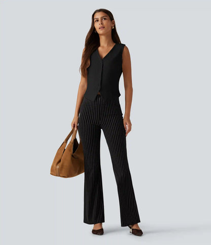 V Neck Waffle Work Vest