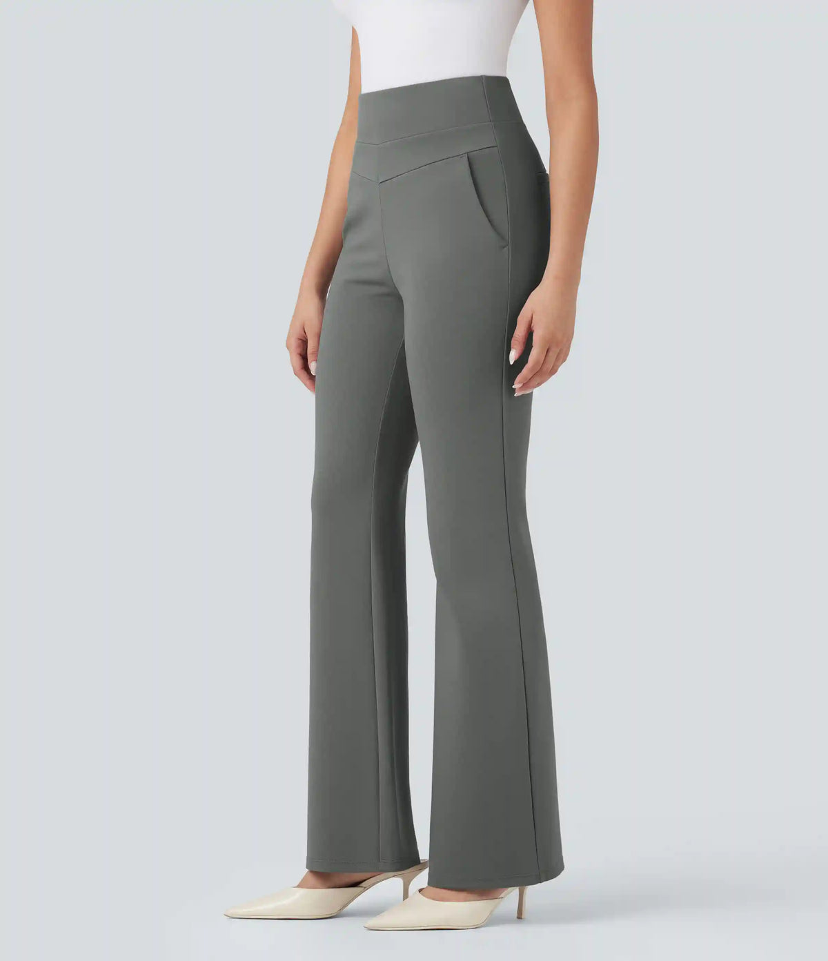 Halara Flex™ High Waisted Work Bootcut Pants with Pockets