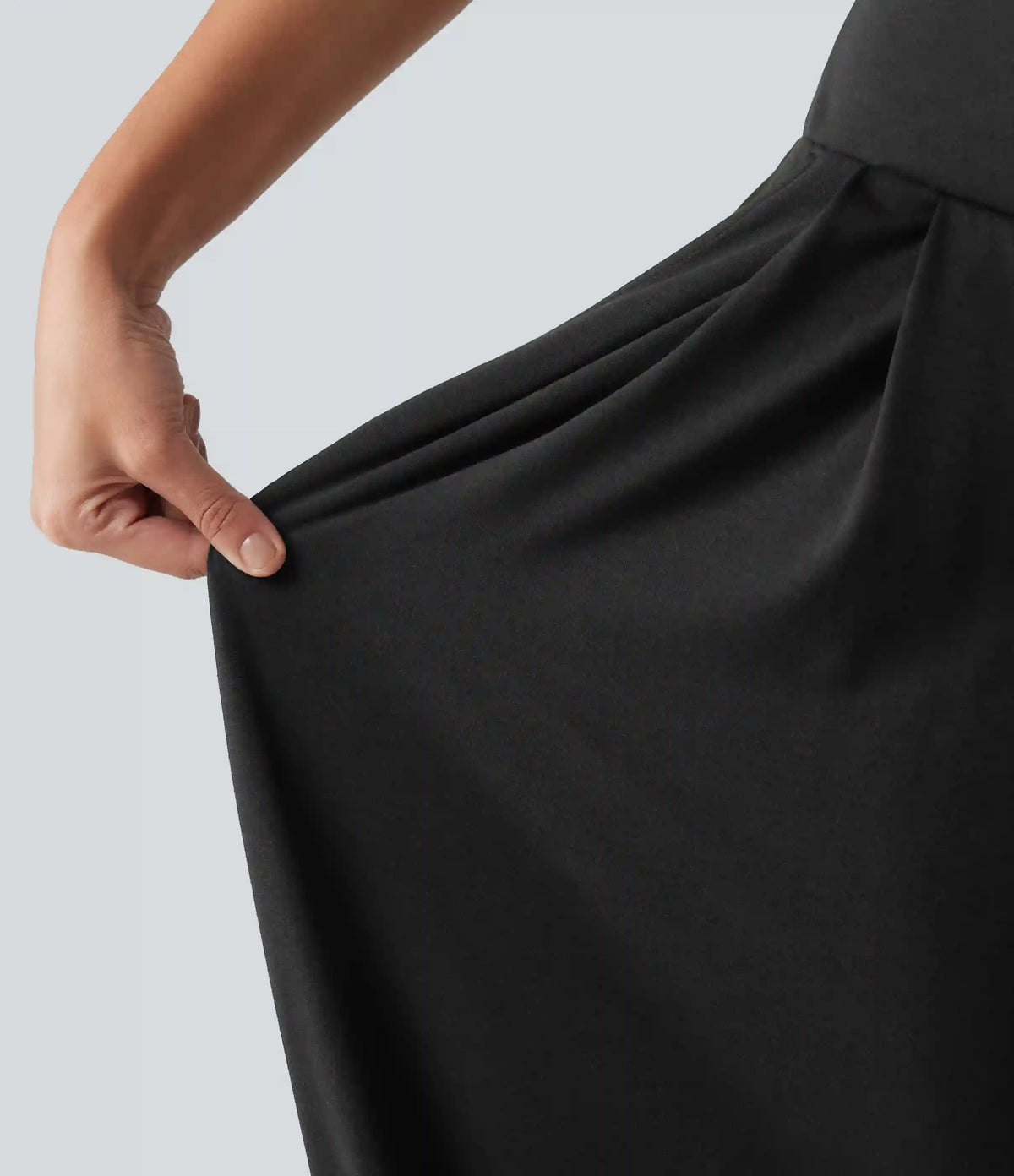 High Waisted Crossover Yoga Balloon Pants with Pockets