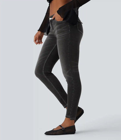 Halara Flex™ Low Rise Casual Skinny Jeans with Pockets