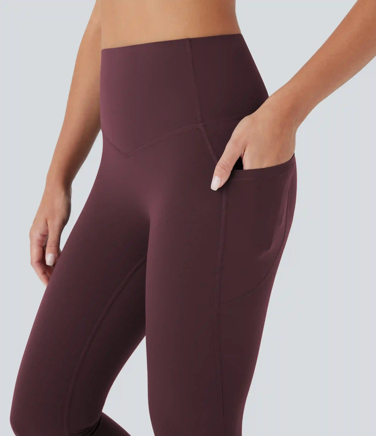Halara UltraSculpt™ High Waisted Butt Lifting Tummy Control Pocket Shaping Capri Training Leggings