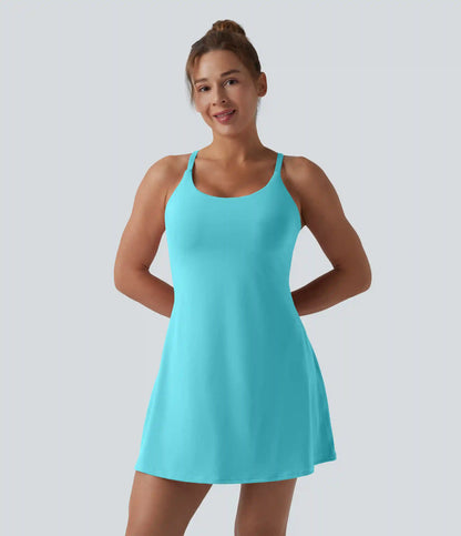 Softlyzero™ Plush Backless Active Dress-Easy Peezy Edition DD-F