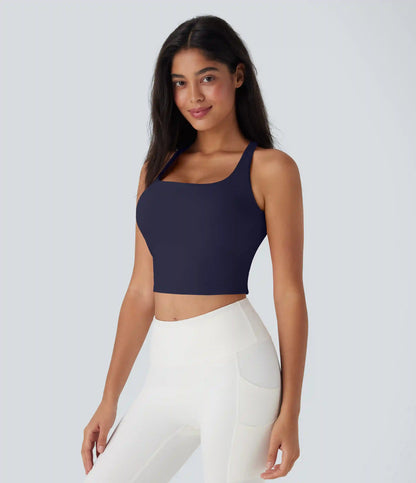 Cropped Yoga Tank Top DD-F Cups