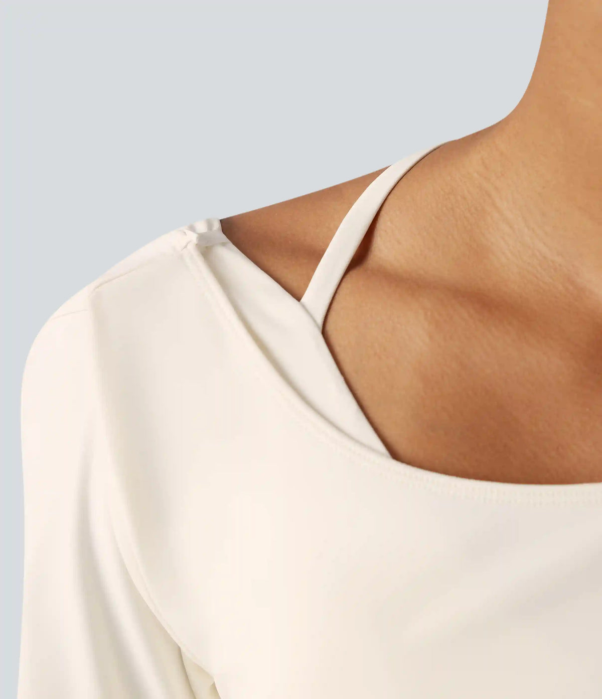 SoftlyZero™ Airy Cut-out Back 2-Piece Yoga Sports Top