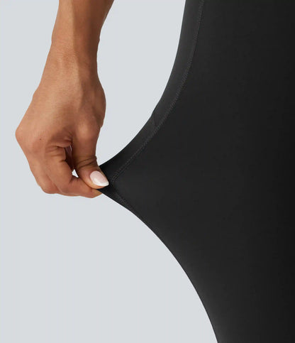 Halara UltraSculpt™ Curvy High Waisted Tummy Control Shaping Yoga Leggings with Pockets