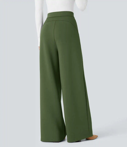 Halara Flex™ High Waisted Pocket Wide Leg Work Pants