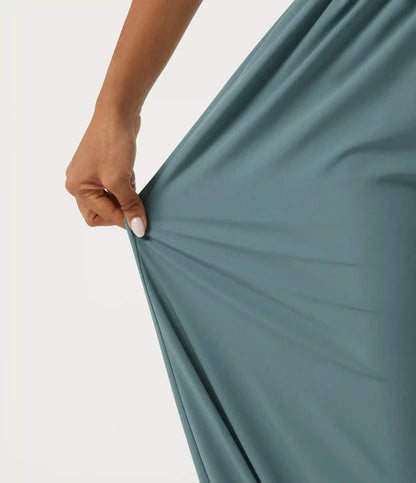 Breezeful™ High Waisted Drawstring Contrast Lace Quick Dry Dance with Pockets