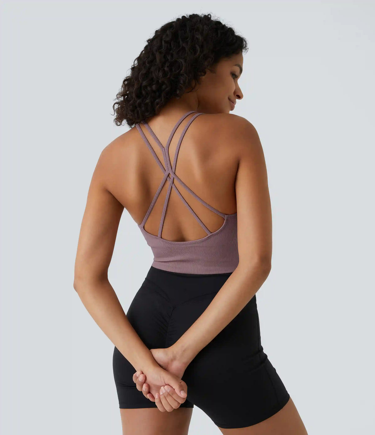 OneForm Seamless Flow Low Support Ruched Double Straps Sports Bra A-D Cups