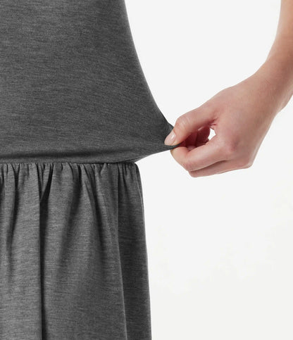 U Neck Built-in Bra 2-in-1 Flowy Mini Casual Dress with Pockets-Easy Peezy Edition