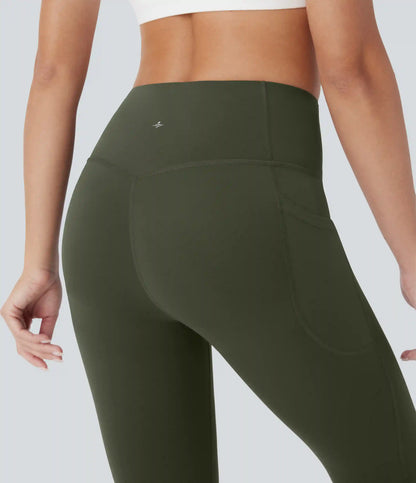 Halara UltraSculpt™ High Waisted Butt Lifting Tummy Control Pocket Shaping Capri Training Leggings