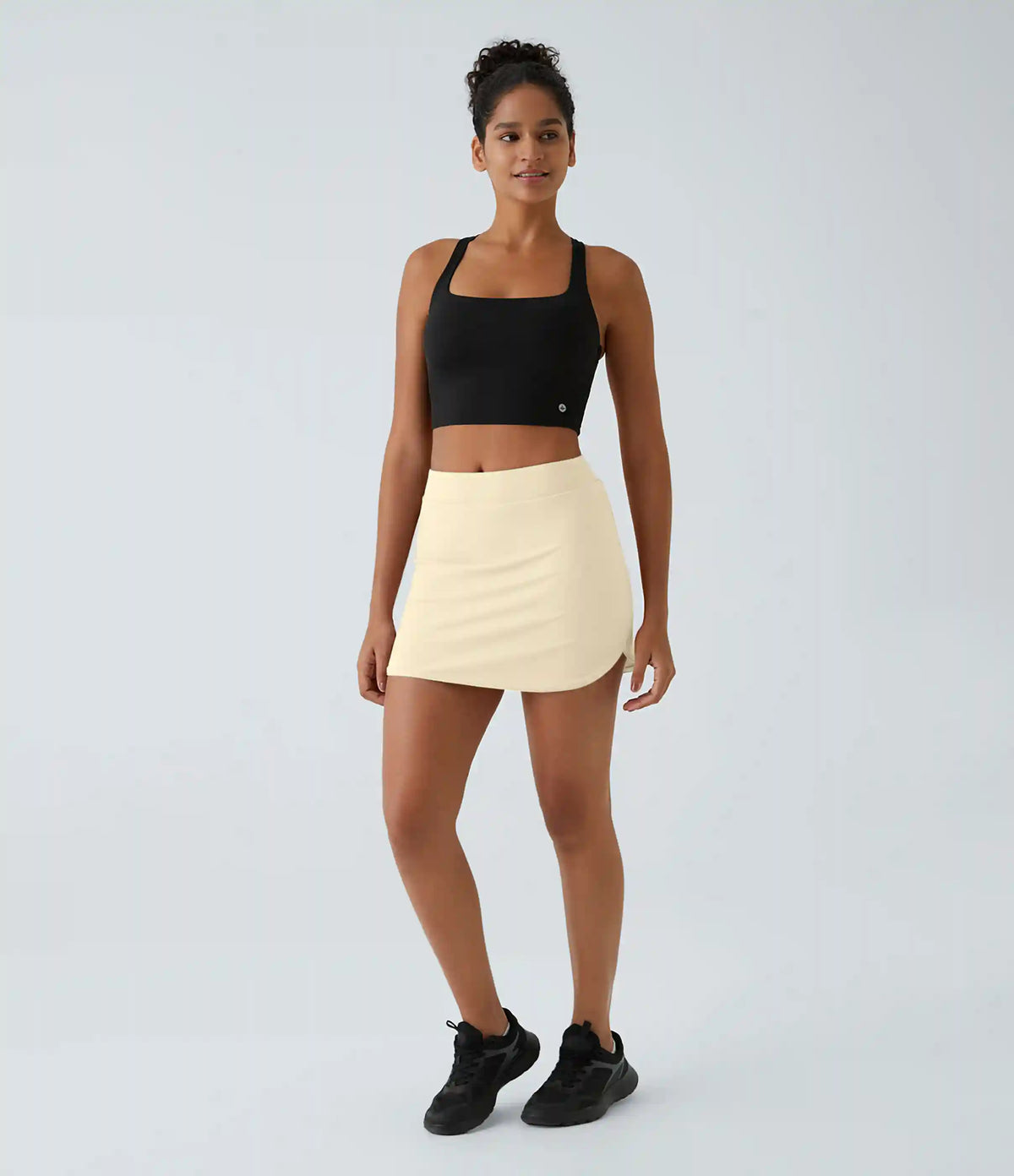 Everyday High Waisted Pocket 2-in-1 Micro Mini Golf Skirt-Clarity