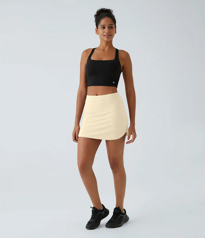 Everyday High Waisted Pocket 2-in-1 Micro Mini Golf Skirt-Clarity