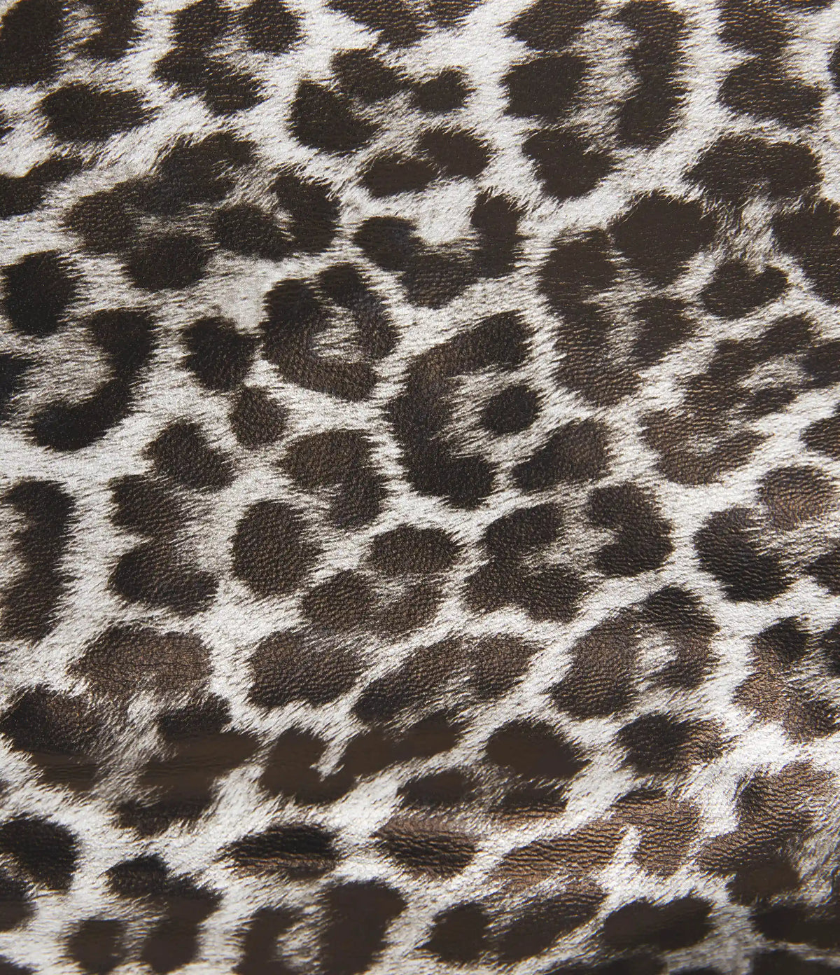 High Waisted Tummy Control Stretchy PU Leopard Print Party Mini Skirt with Built-In Shorts-Longer Length