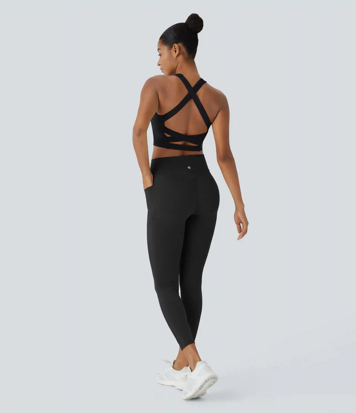Halara UltraSculpt™ High Waisted Scrunch Butt Lifting Tummy Control Shaping Training Leggings with Pockets