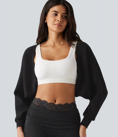 Long Sleeve Open Front Casual Cardigan
