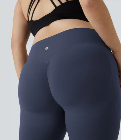 Halara UltraSculpt™ High Waisted Scrunch Butt Lifting Tummy Control Pocket Shaping Training Plus Size Leggings