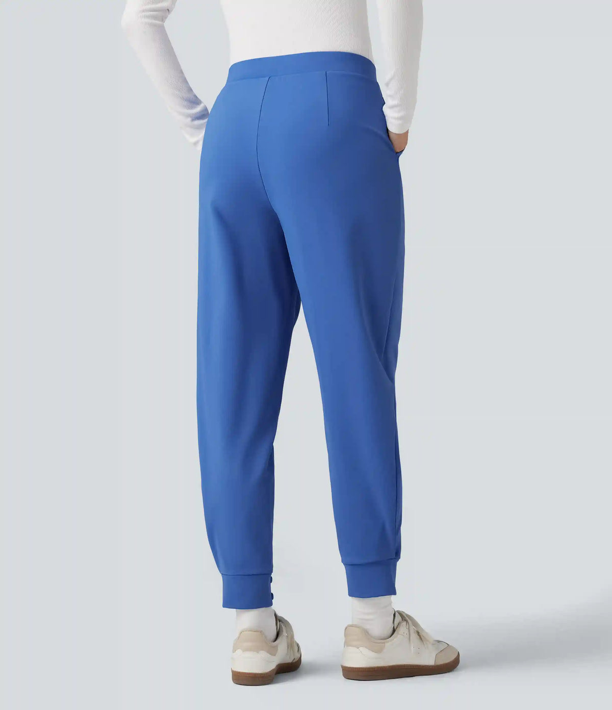SoftlyZero™ Plush Thermal Mid Rise Work Joggers with Pockets