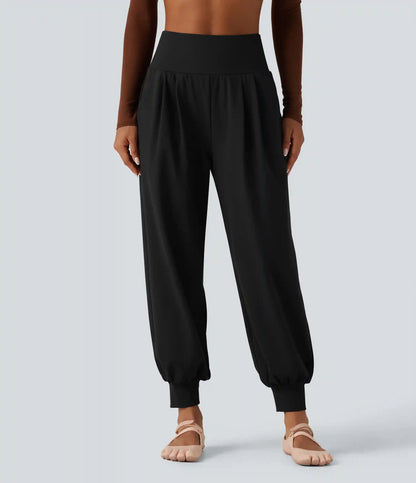 High Waisted Tummy Control Yoga Jogger with Pockets