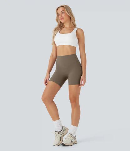 Halara UltraSculpt™ High Waisted Butt Lifting Tummy Control Pocket Shaping Training Biker Shorts 5''