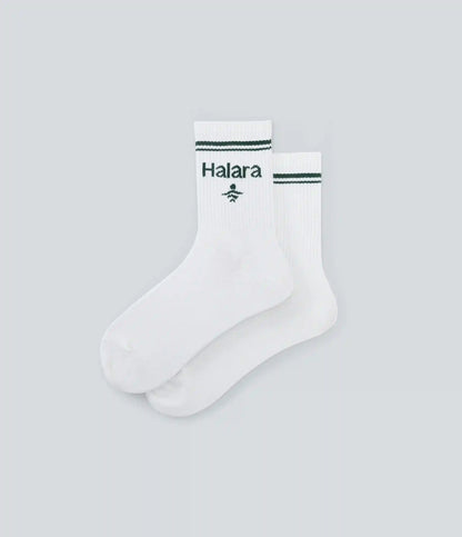 Halara Letter Pickleball Crew Socks