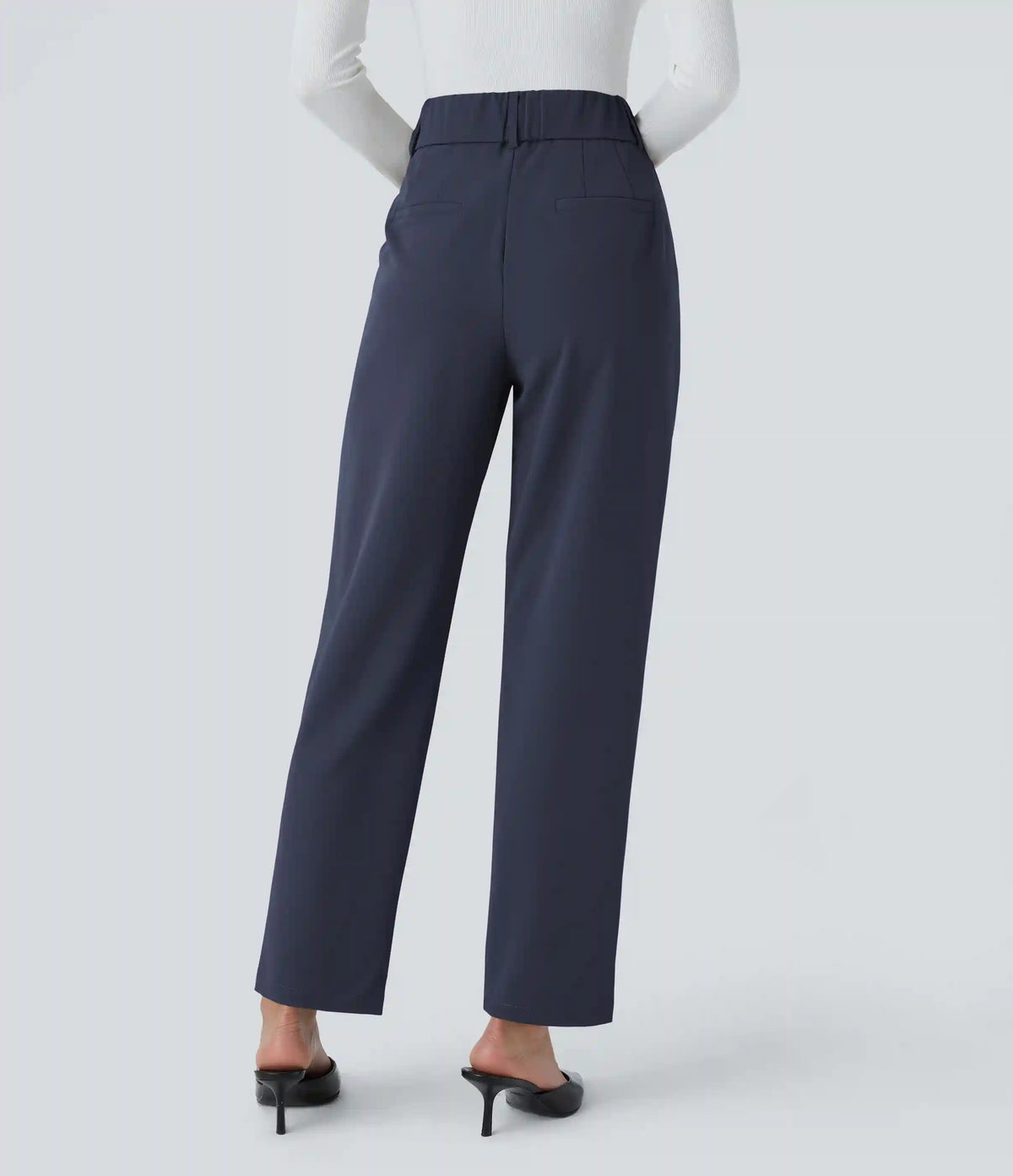 Halara Flex™ High Waisted Pocket Solid Work Tapered Pants