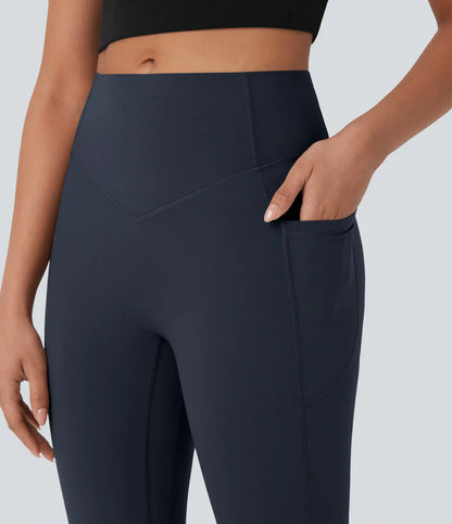 Halara UltraSculpt™ High Waisted Scrunch Butt Lifting Tummy Control Side Pocket Shaping Workout Biker Shorts 9''