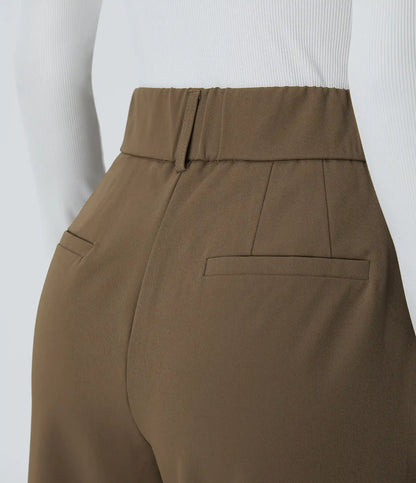 Halara Flex™ High Waisted Pocket Solid Work Tapered Pants