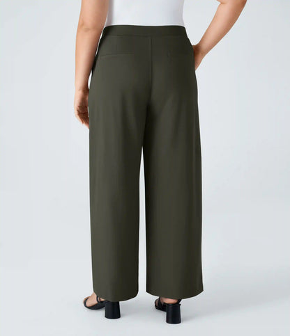 Halara Flex™ DayStretch High Waisted Pocket Straight Leg Work Plus Size Pants