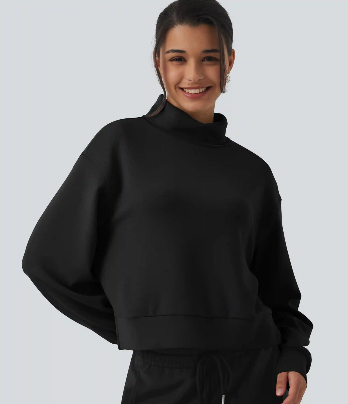 SpacerTek™ High Neck Long Sleeve Work Sweatshirt