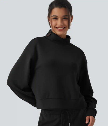 SpacerTek™ High Neck Long Sleeve Work Sweatshirt