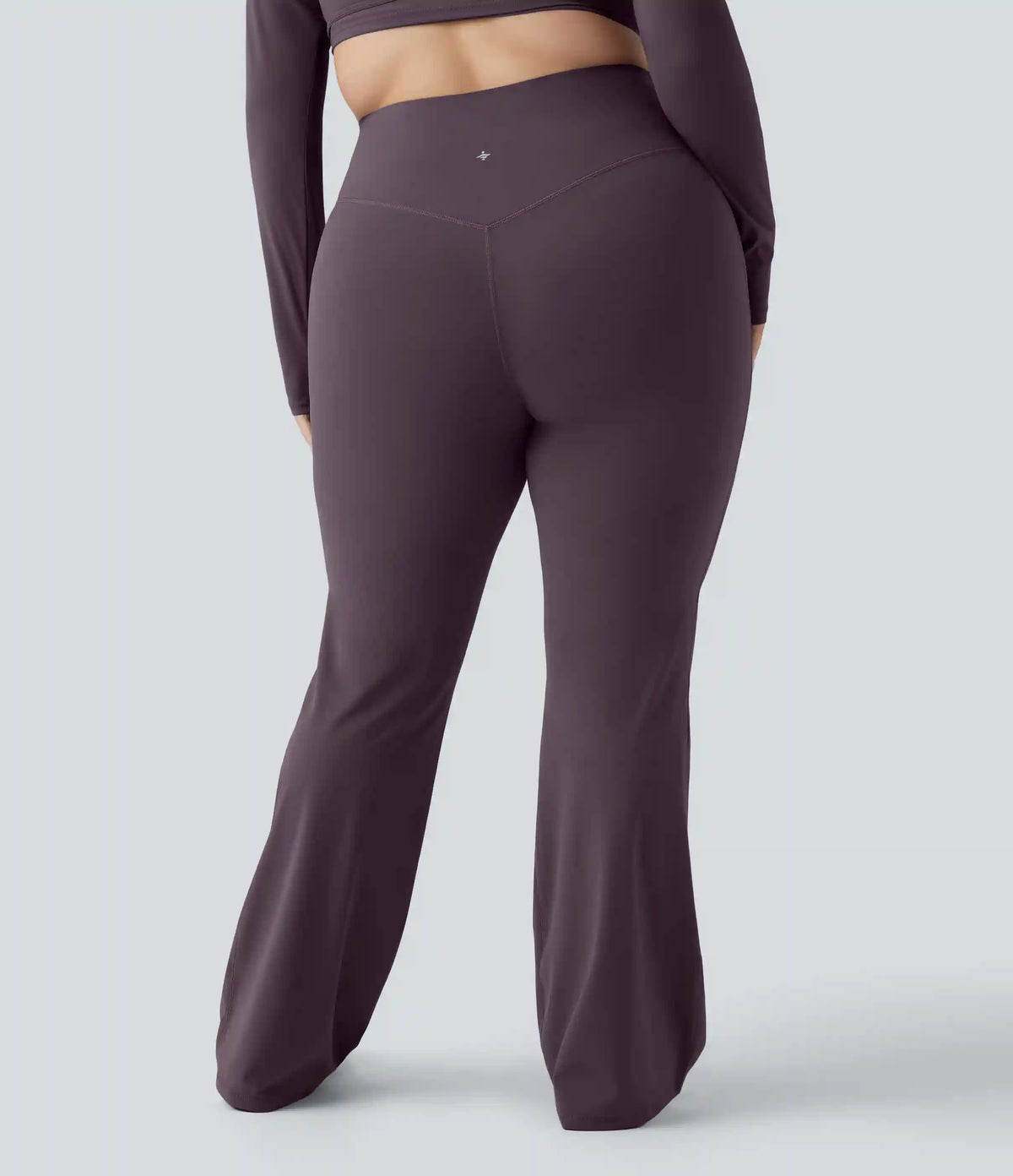 Halara UltraSculpt™ High Waisted Tummy Control Shaping Yoga Flare Plus Size Leggings