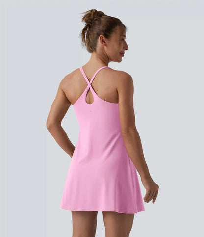 Softlyzero™ Plush Backless Active Dress-Easy Peezy Edition DD-F