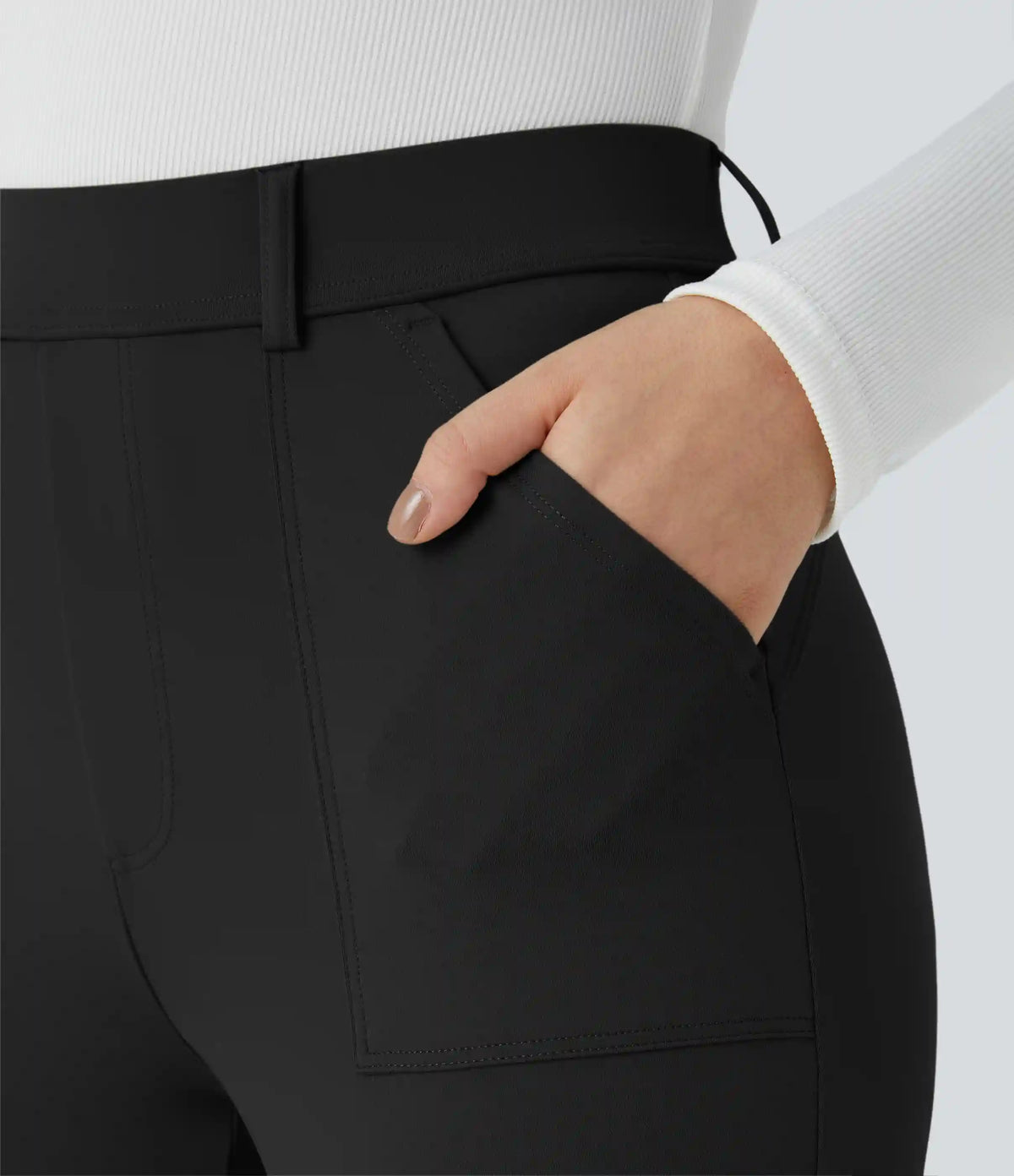 Halara Flex™ DayStretch High Waisted Pockets Skinny Cargo Work Pants