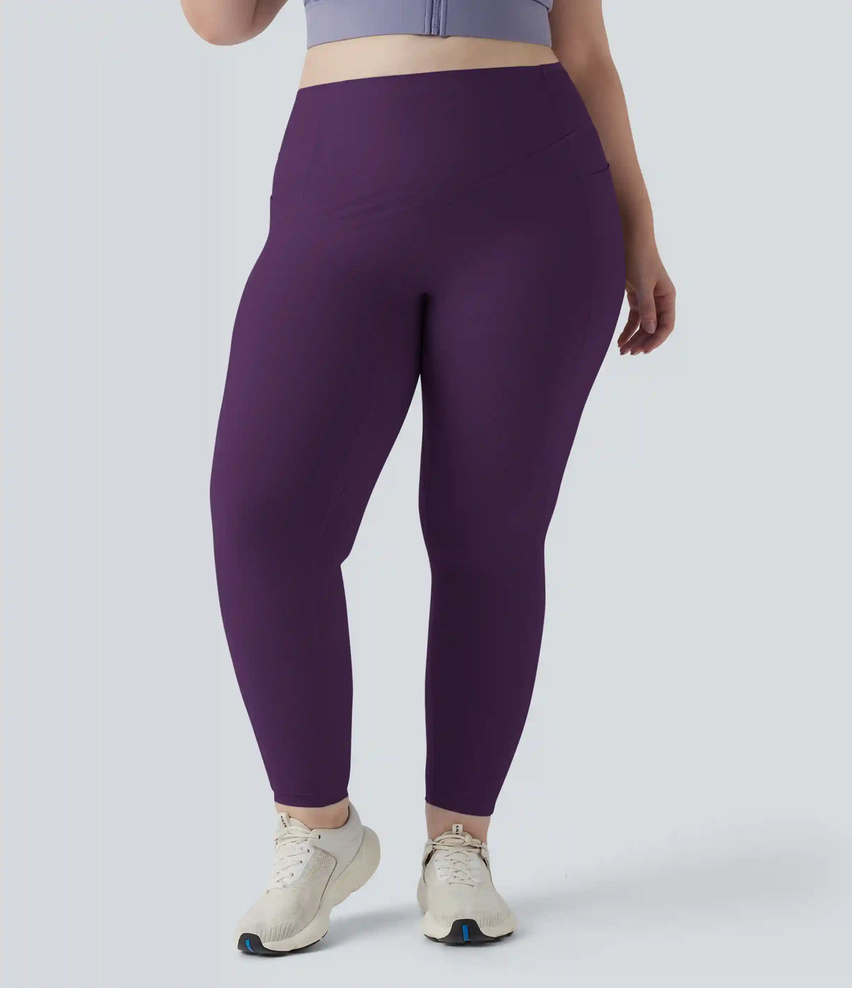 Halara UltraSculpt™ High Waisted Scrunch Butt Lifting Tummy Control Pocket Shaping Training Plus Size Leggings